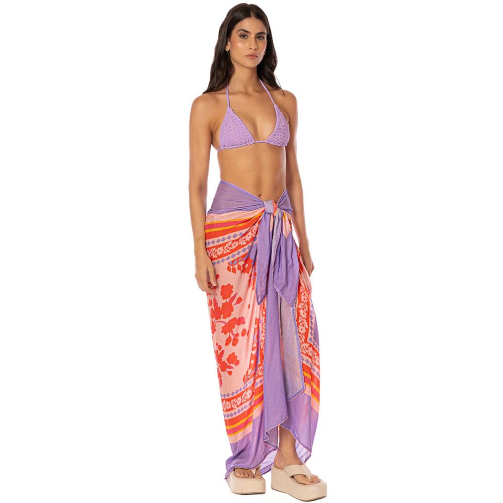 Maaji Lavender Dream Isla V Pareo NWT ONE SIZE